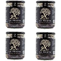 Los mejores  - Aceitunas Prietas Negras Deshidratadas Kalamata Española 100% Natural Ideal para Aperitivos Veganos Aceituna Aliñada…
